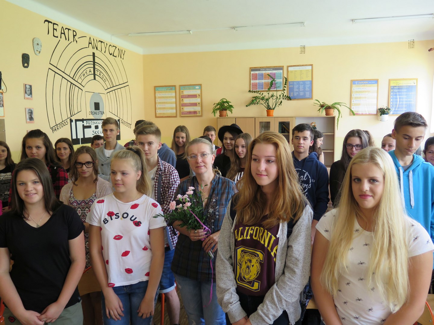 Znana pisarka w krynickim gimnazjum