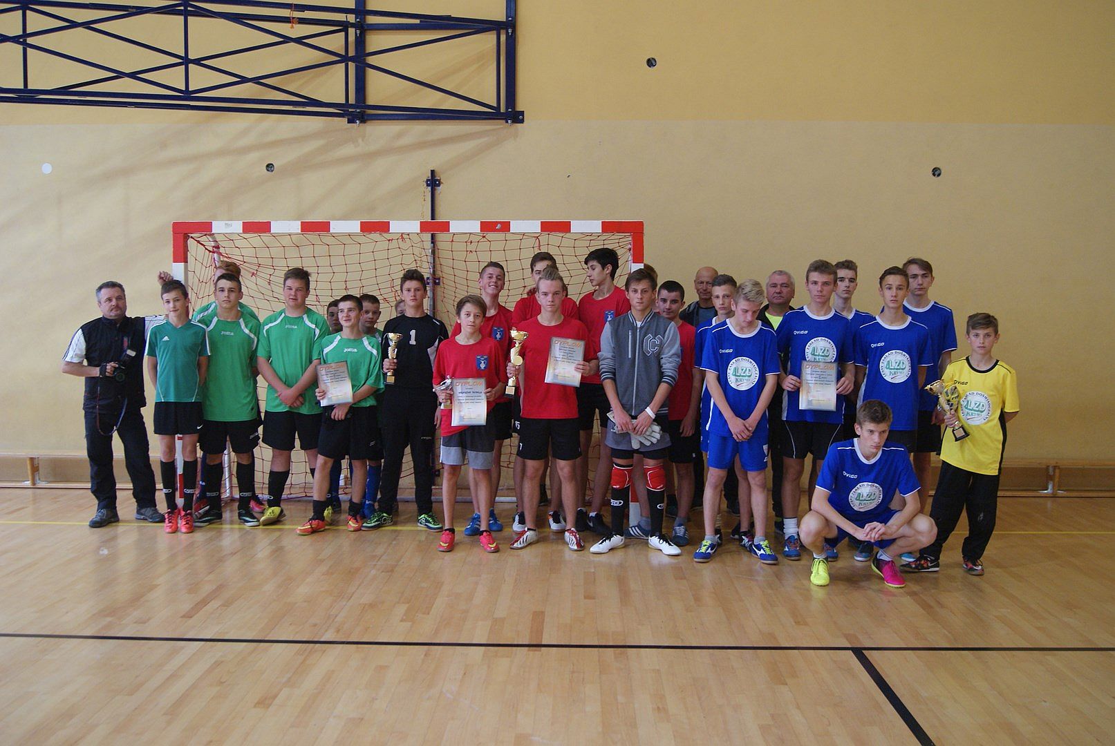 Gminne Mistrzostwa Gimnazjów w halowej piłce nożnej chłopców
